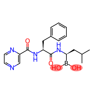 N-[(1R)-1-(dihydroxyboranyl)-3-methylbutyl]-Nalpha-(pyrazin-2-ylcarbonyl)-L-phenylalaninamide