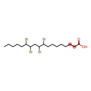 Octadecanoic acid,9,10,12,13-tetrabromo-
