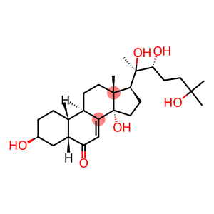 3β,14,20,22(R),25-Pentahydroxy-5β,7-cholesten-6-one