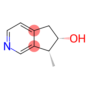 5H-Cyclopenta[c]pyridin-6-ol, 6,7-dihydro-7-methyl-, (6S,7R)-