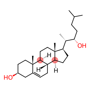 Cholest-5-ene-3,22-diol, (3beta,22R)-