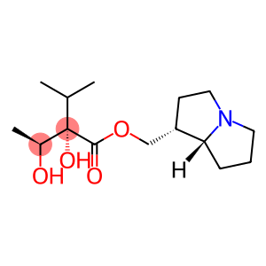 (2S,3S)-2,3-Dihydroxy-2-isopropylbutanoic acid [(1R,7aR)-hexahydro-1H-pyrrolizin-1-yl]methyl ester