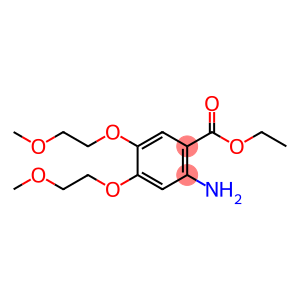 4,5-Bis(2-methoxyethoxy)anthranilic acid ethyl ester