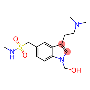 1H-Indole-5-methanesulfonamide, 3-[2-(dimethylamino)ethyl]-1-(hydroxymethyl)-N-methyl-