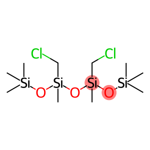 chloromethyl-[[[chloromethyl(dimethyl)silyl]oxy-dimethyl-silyl]oxy-dimethyl-silyl]oxy-dimethyl-silane