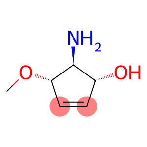 2-Cyclopenten-1-ol,5-amino-4-methoxy-,(1alpha,4alpha,5beta)-(9CI)