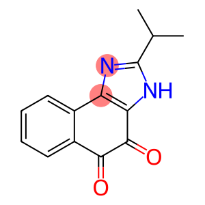 3H-Naphth[1,2-d]imidazole-4,5-dione, 2-(1-methylethyl)-