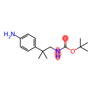 tert-butyl N-[2-(4-aminophenyl)-2-methylpropyl]carbamate