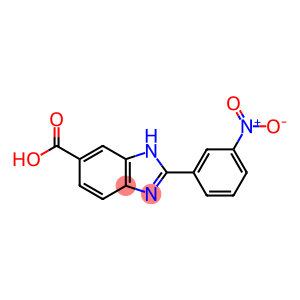 2-(3-Nitrophenyl)-1H-benzimidazole-5-carboxylic acid