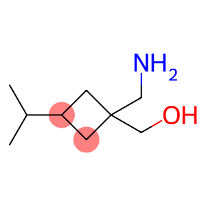 Cyclobutanemethanol, 1-(aminomethyl)-3-(1-methylethyl)- (9CI)