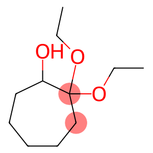 Cycloheptanol, 2,2-diethoxy-, (+)- (9CI)