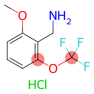 [2-methoxy-6-(trifluoromethoxy)phenyl]methanamine hydrochloride