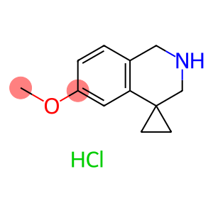 6'-甲氧基-2',3'-二氢-1'H-螺环[1,4'-异喹啉]盐酸盐