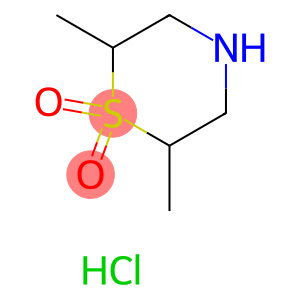 2,6-二甲基硫代吗啉1,1-二氧化物盐酸盐
