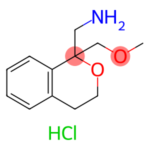 [1-(methoxymethyl)-3,4-dihydro-1H-2-benzopyran-1-yl]methanamine hydrochloride
