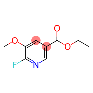 3-Pyridinecarboxylic acid, 6-fluoro-5-methoxy-, ethyl ester