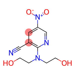 2-[bis(2-hydroxyethyl)amino]-5-nitronicotinonitrile