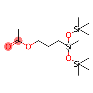 1-Propanol, 3-[1,3,3,3-tetramethyl-1-[(trimethylsilyl)oxy]-1-disiloxanyl]-, 1-acetate