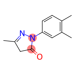 3-甲基-1-(3,4-二甲基苯基)-2-吡唑啉-5-酮、