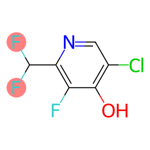 5-Chloro-2-(difluoromethyl)-3-fluoro-4-hydroxypyridine