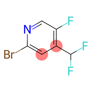 Pyridine, 2-bromo-4-(difluoromethyl)-5-fluoro-