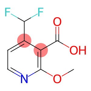 3-Pyridinecarboxylic acid, 4-(difluoromethyl)-2-methoxy-