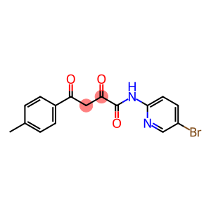 N-(5-bromo-pyridin-2-yl)-2,4-dioxo-4-p-tolyl-butyramide
