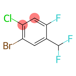 Benzene, 1-bromo-2-chloro-5-(difluoromethyl)-4-fluoro-