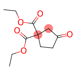 1,1-Cyclopentanedicarboxylic acid, 3-oxo-, 1,1-diethyl ester
