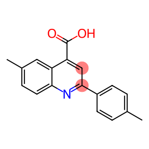 6-methyl-2-(4-methylphenyl)-4-quinolinecarboxylic acid