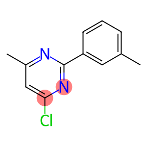 4-氯-6-甲基-2-(间甲苯基)嘧啶