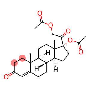 2-((8R,9S,10R,13S,14S,17R)-17-acetoxy-10,13-dimethyl-3-oxo-2,3,6,7,8,9,10,11,12,13,14,15,16,17-tetradecahydro-1H-cyclopenta[a]phenanthren-17-yl)-2-oxoethyl acetate