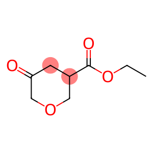 2H-Pyran-3-carboxylic acid, tetrahydro-5-oxo-, ethyl ester