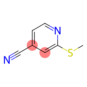 4-Pyridinecarbonitrile,2-(methylthio)-(9CI)