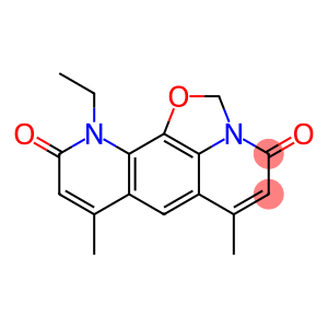 2H,4H-Oxazolo[5,4,3-ij]pyrido[3,2-g]quinoline-4,10(11H)-dione, 11-ethyl-6,8-dimethyl-