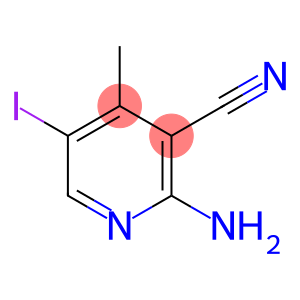 2-Amino-5-iodo-4-methylpyridine-3-carbonitrile