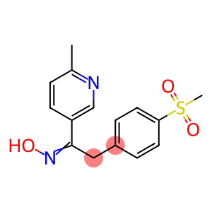 (Z)-1-(6-methylpyridin-3-yl)-2-(4-(methylsulfonyl)phenyl)ethanone oxime