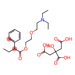 2-phenylbutyric acid 2-(2-diethylaminoethyloxy)ethyl ester