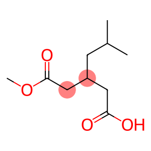 Pentanedioic acid, 3-(2-methylpropyl)-, 1-methyl ester