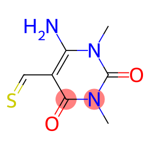 6-Amino-1,2,3,4-tetrahydro-1,3-dimethyl-2,4-dioxo-5-pyrimidinecarbothioaldehyde