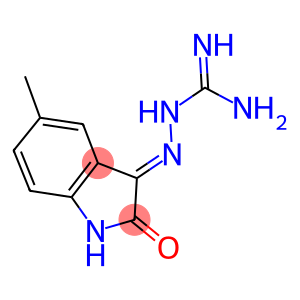 2-(5-methyl-2-oxo-1,2-dihydro-3H-indol-3-ylidene)hydrazinecarboximidamide
