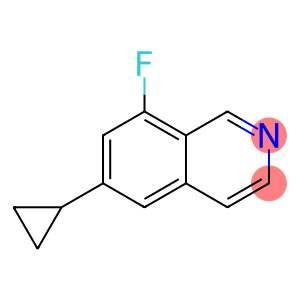 6‐cyclopropyl‐8‐fluoroisoquinoline