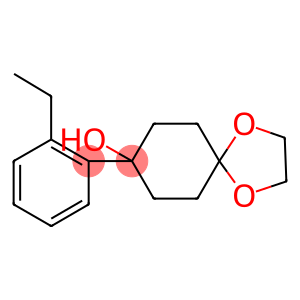 8-(2-ethylphenyl)-1,4-dioxaspiro[4.5]decan-8-ol