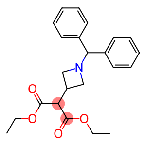 2-(1-benzhydryl-azetidin-3-yl)malonic acid diethyl ester