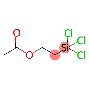 Ethanol, 2-(trichlorosilyl)-, 1-acetate
