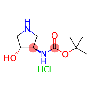 tert-butyl ((3R,4R)-4-hydroxypyrrolidin-3-yl)carbamate hydrochloride