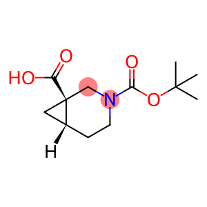 (1R,6S)-3-(tert-butoxycarbonyl)-3-azabicyclo[4.1.0]heptane-1-carboxylic acid