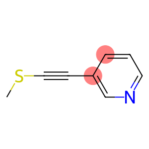 Pyridine, 3-[(methylthio)ethynyl]- (8CI,9CI)
