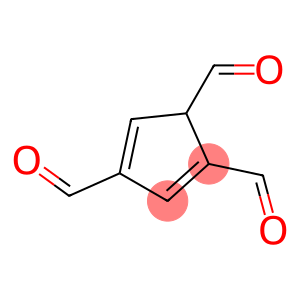 2,4-Cyclopentadiene-1,2,4-tricarboxaldehyde (9CI)