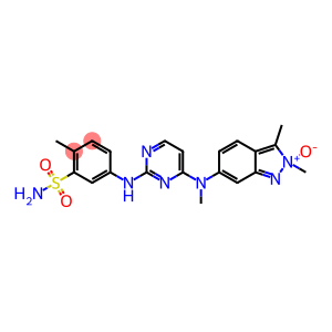 Benzenesulfonamide, 5-[[4-[(2,3-dimethyl-2-oxido-2H-indazol-6-yl)methylamino]-2-pyrimidinyl]amino]-2-methyl-